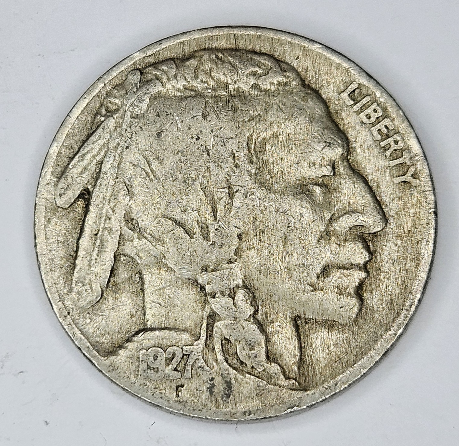 1927 P Buffalo Nickel