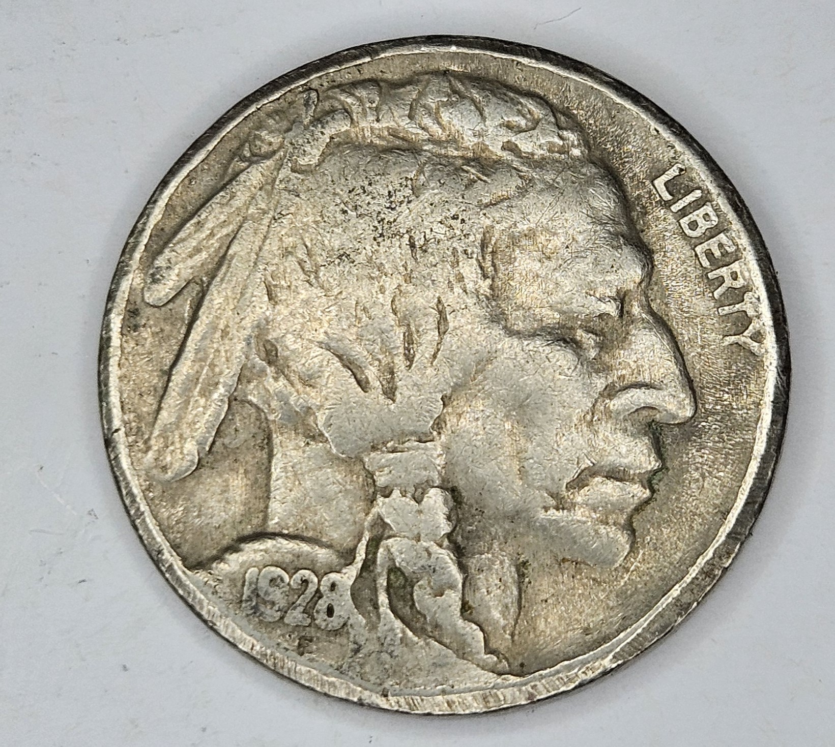 1928 P Buffalo Nickel