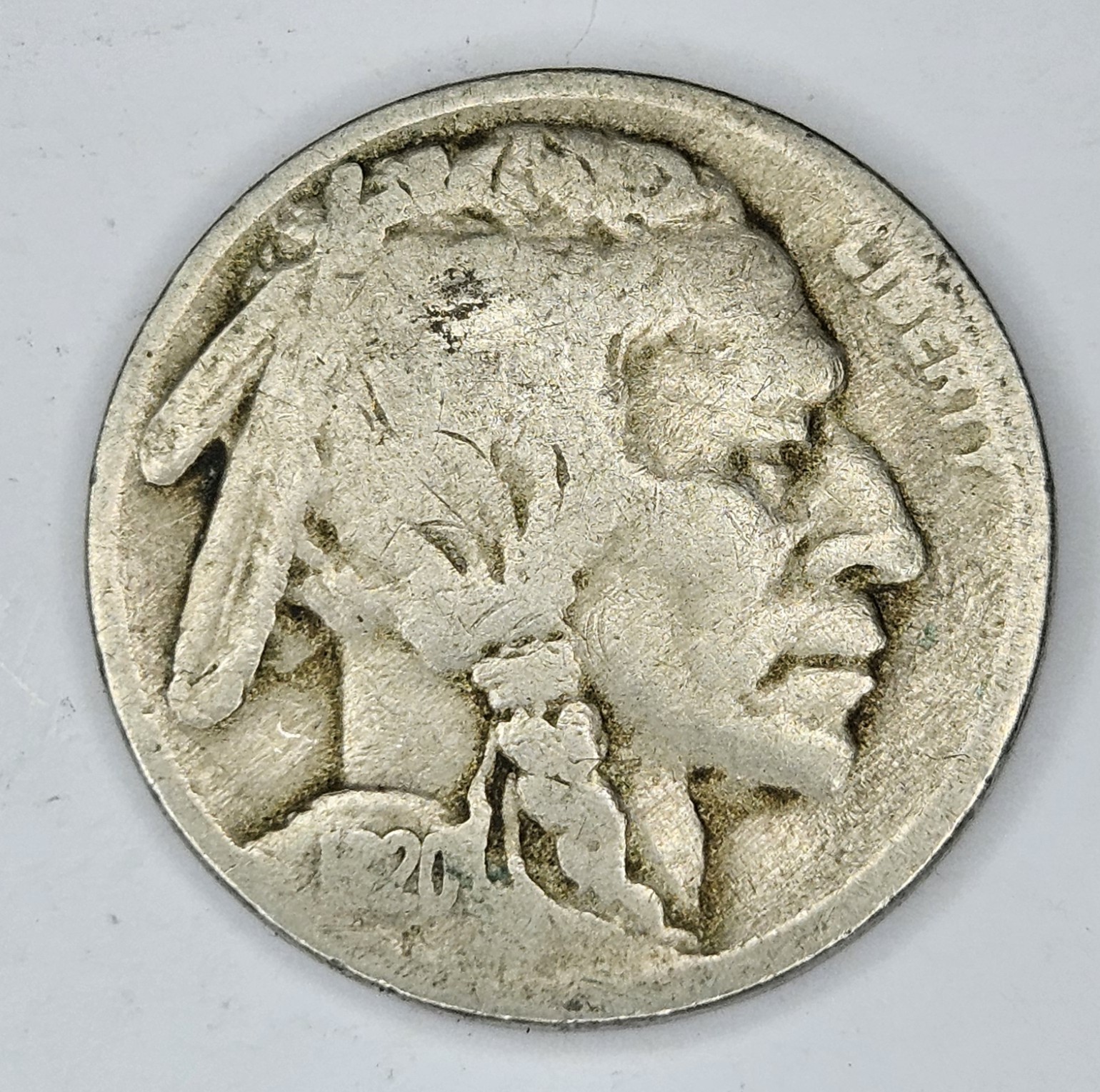 1920 P Buffalo Nickel
