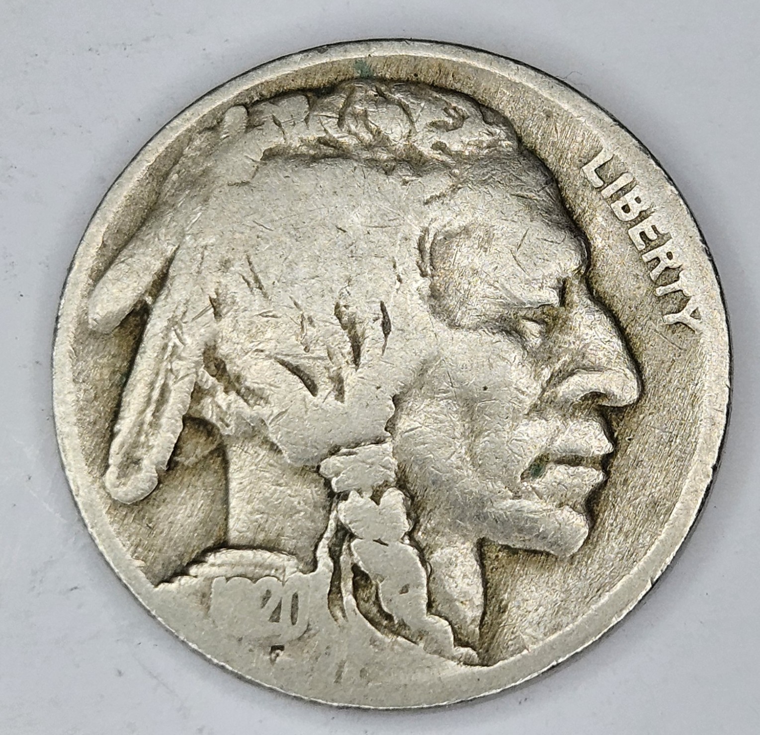 1920 P Buffalo Nickel