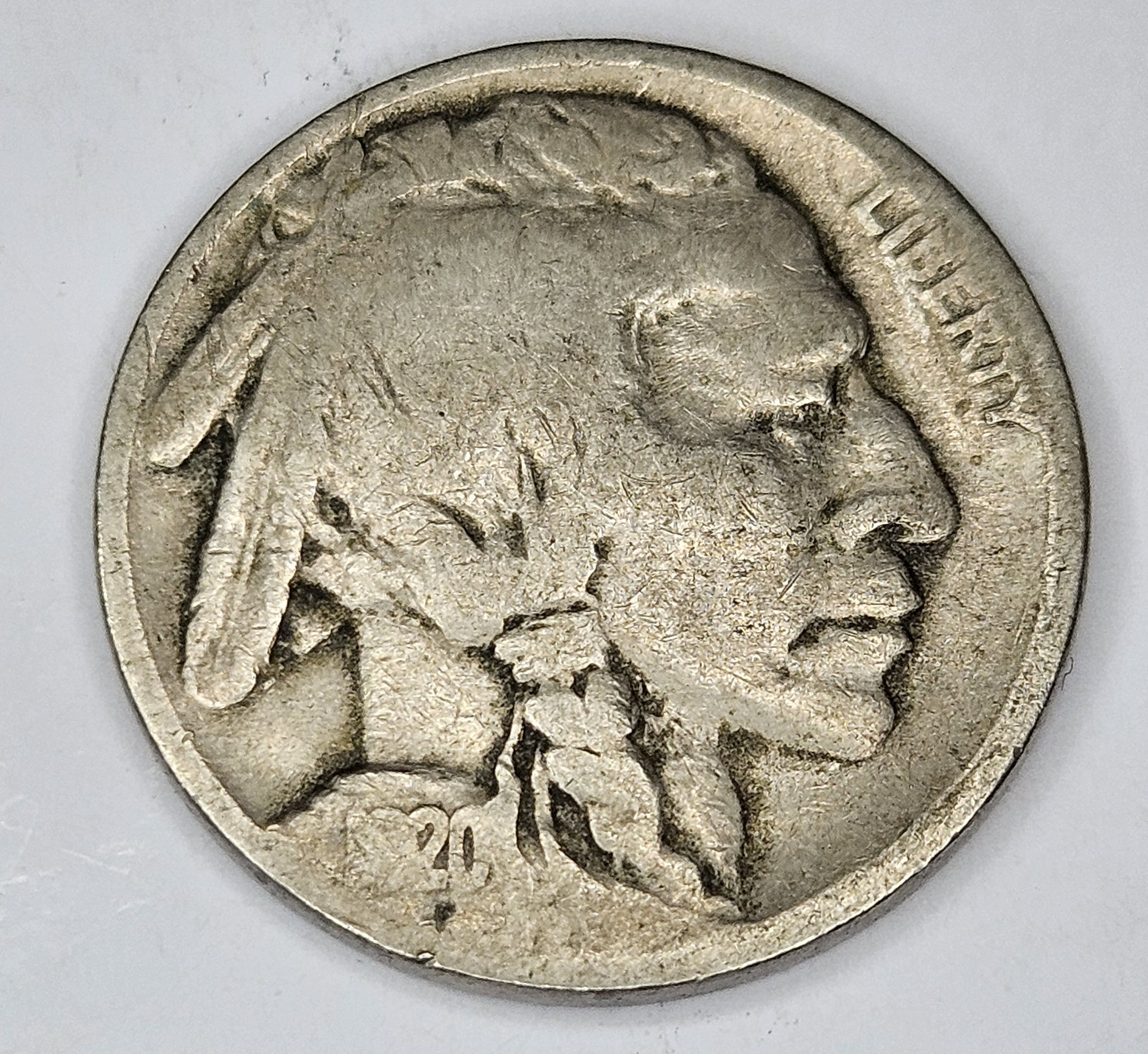 1920 VG-Fine Grade Buffalo Nickel