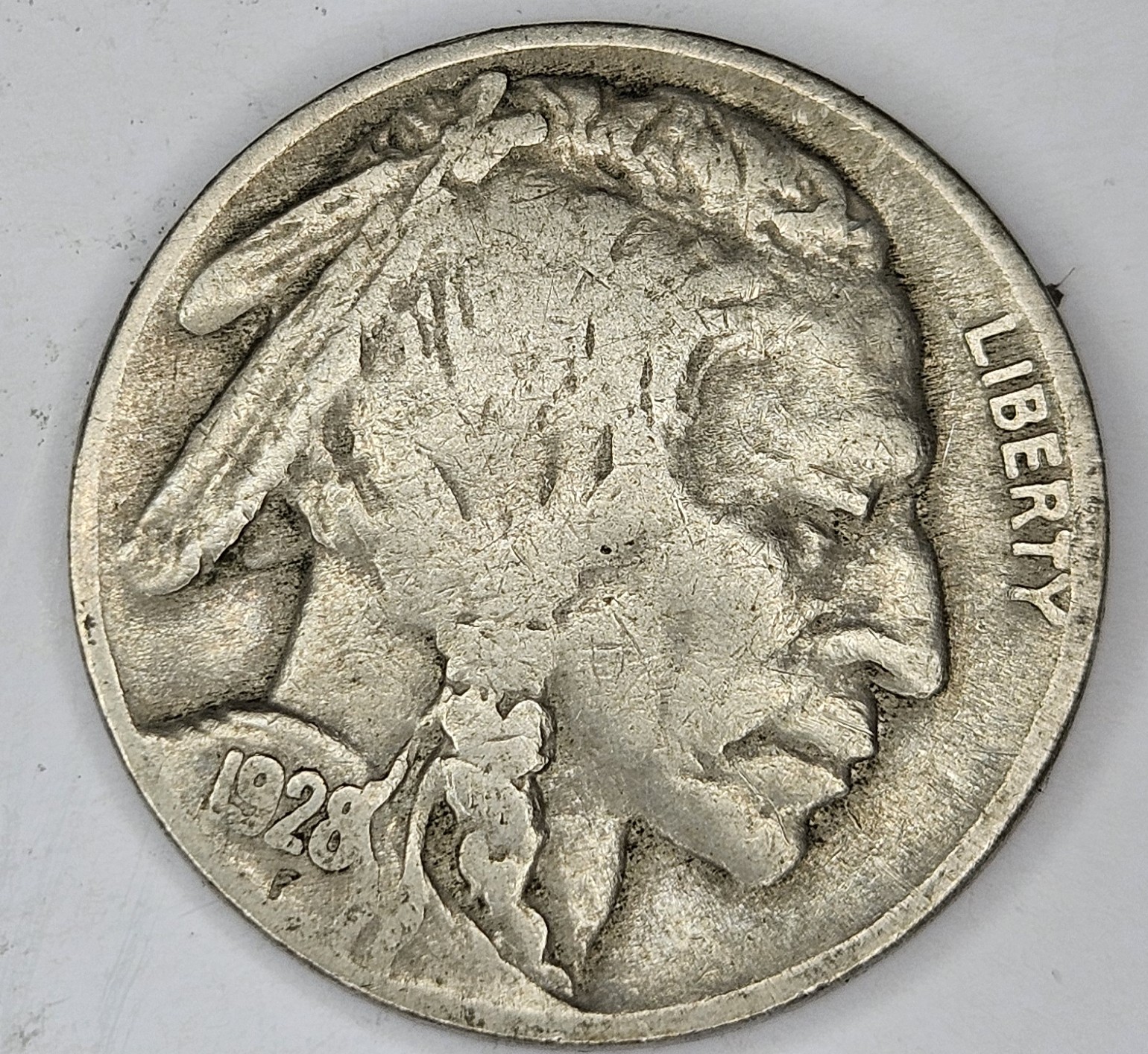1928 P Buffalo Nickel