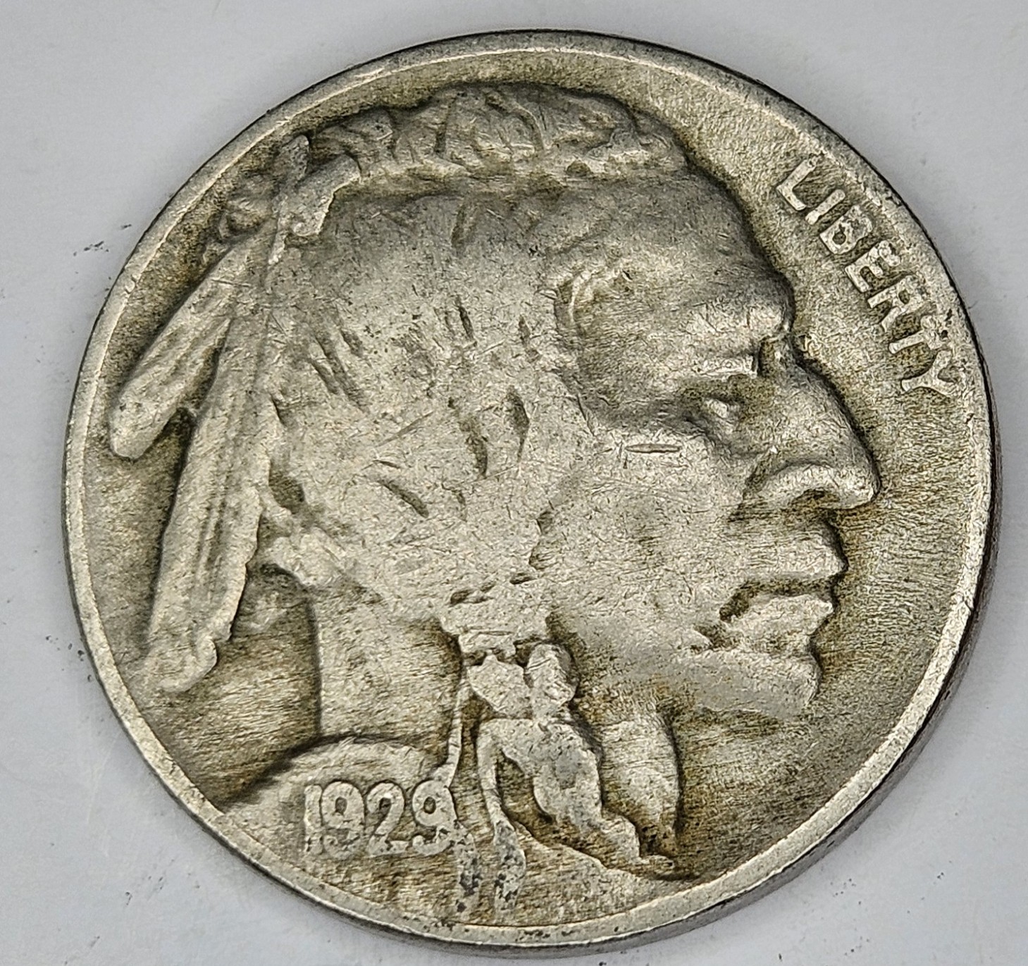 1929 P Buffalo Nickel