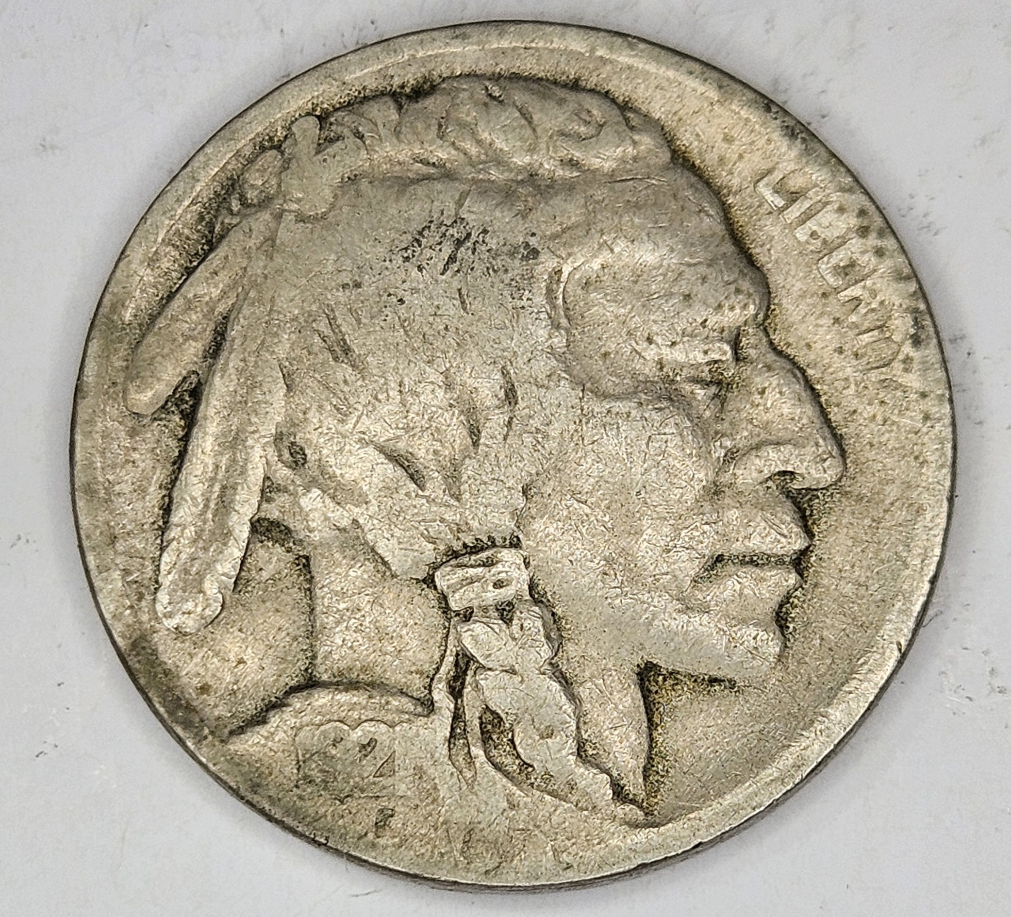 1921 Fine Grade Buffalo Nickel