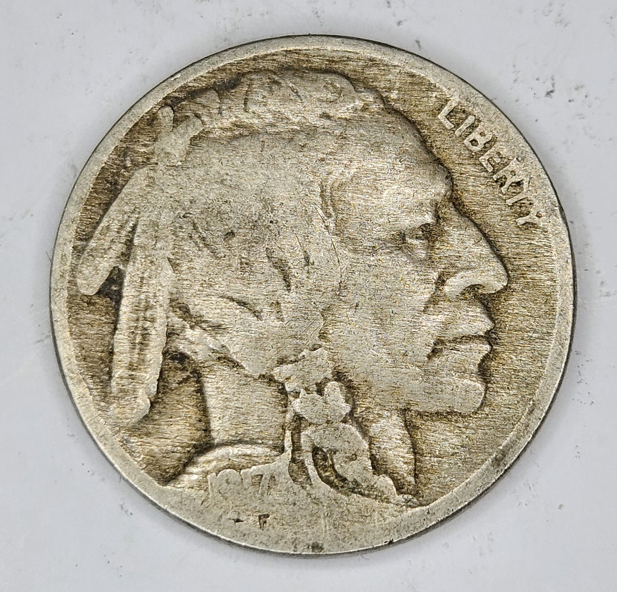 1917 VG-F Grade Buffalo Nickel