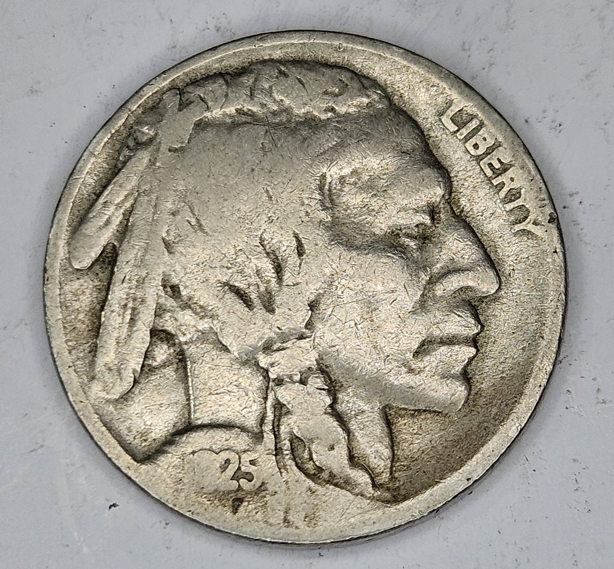 1925 S Buffalo Nickel