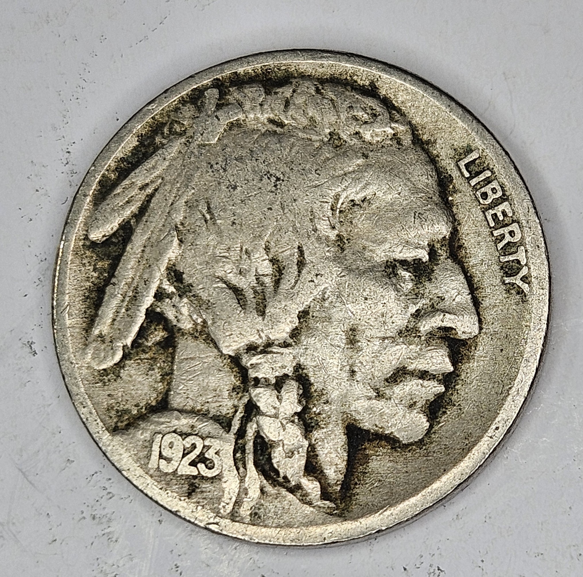1923 P Buffalo Nickel