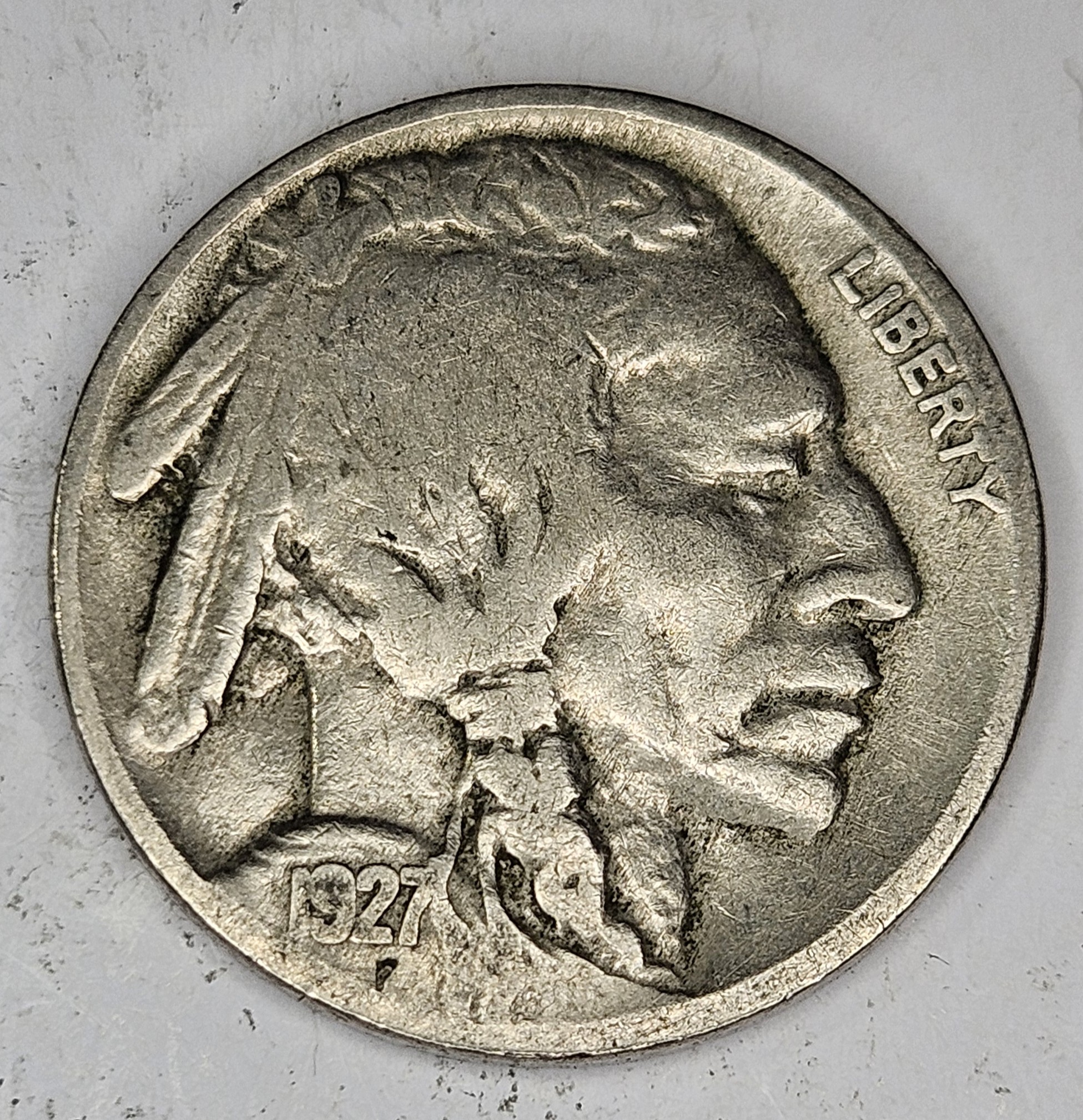 1927 P Buffalo Nickel