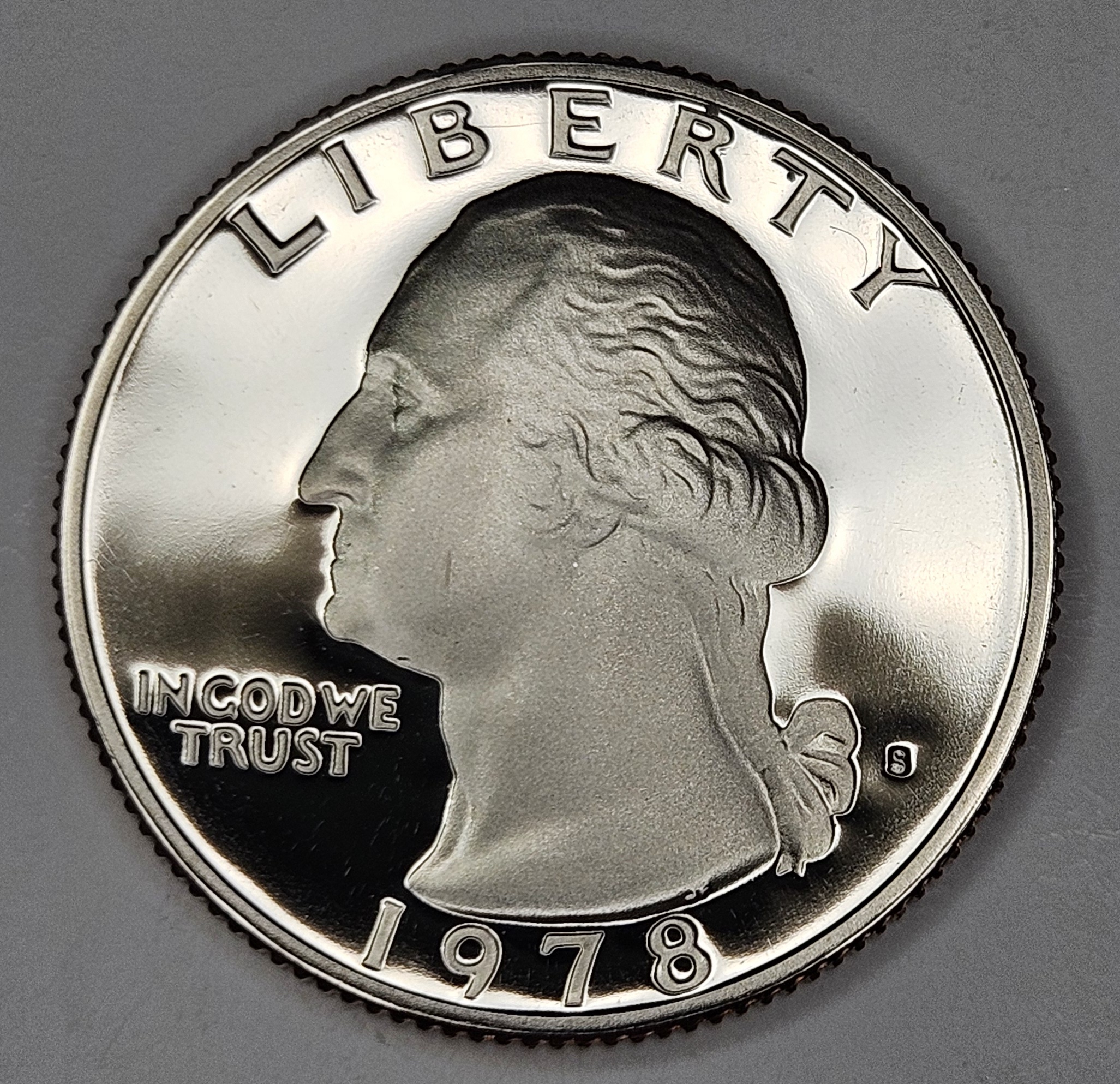 Proof Quarters 1978 s Washington Proof Quarter- USA Coin | Property Room
