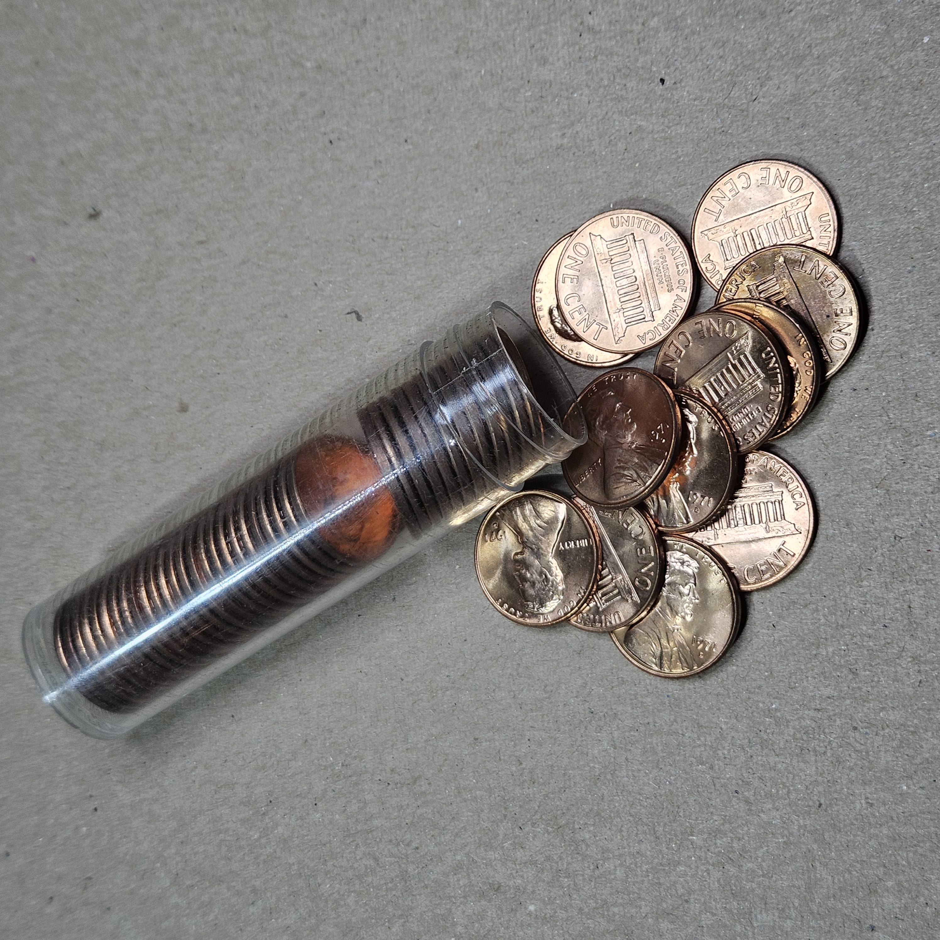 1971 "D" Denver Mint - Uncirculated Lincoln Cent Roll