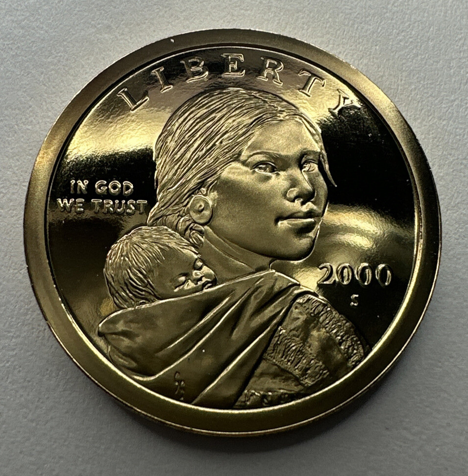2000 "S" Sacagawea GEM PROOF Dollar