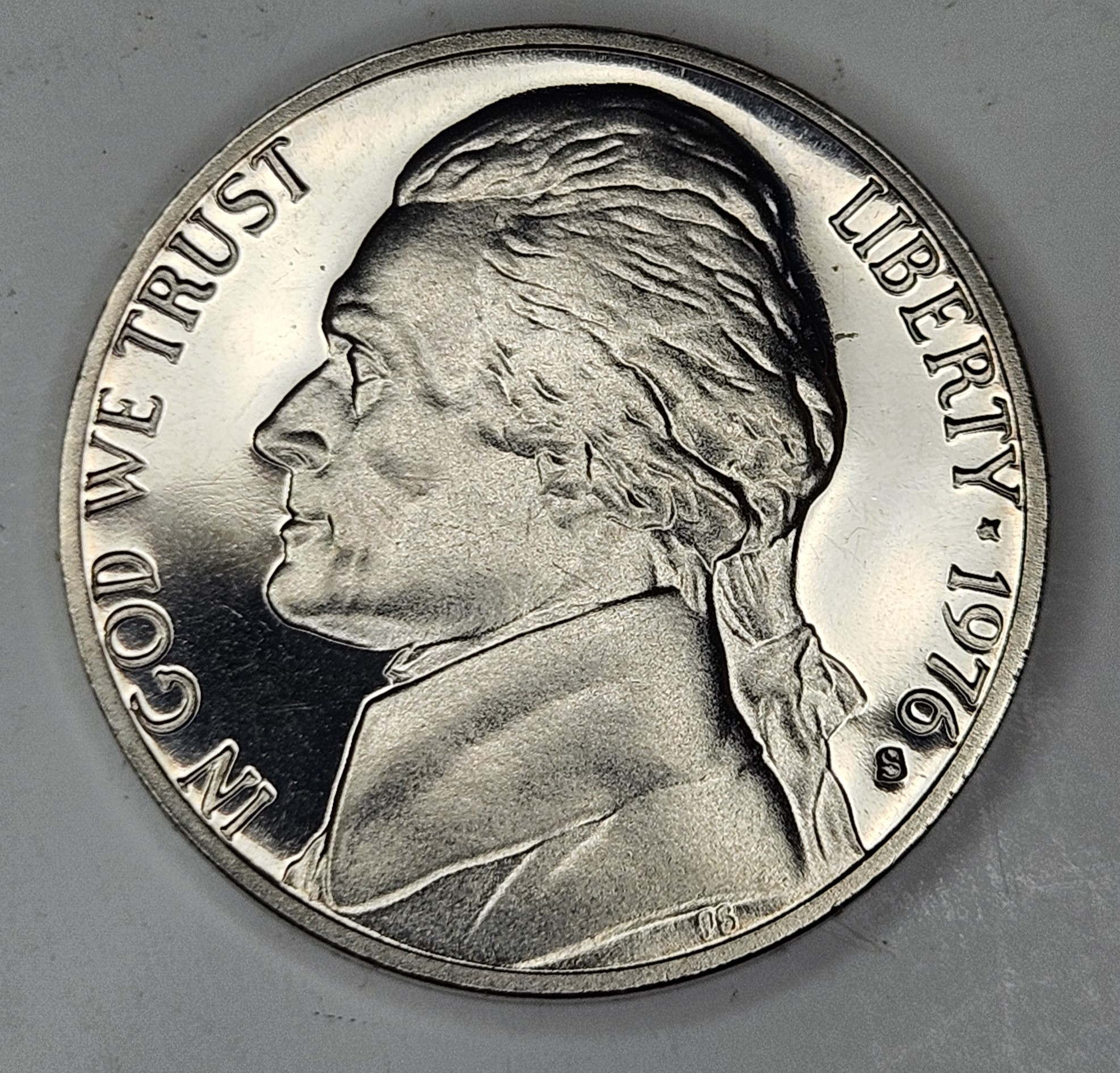 1976 GEM Proof Jefferson Nickel