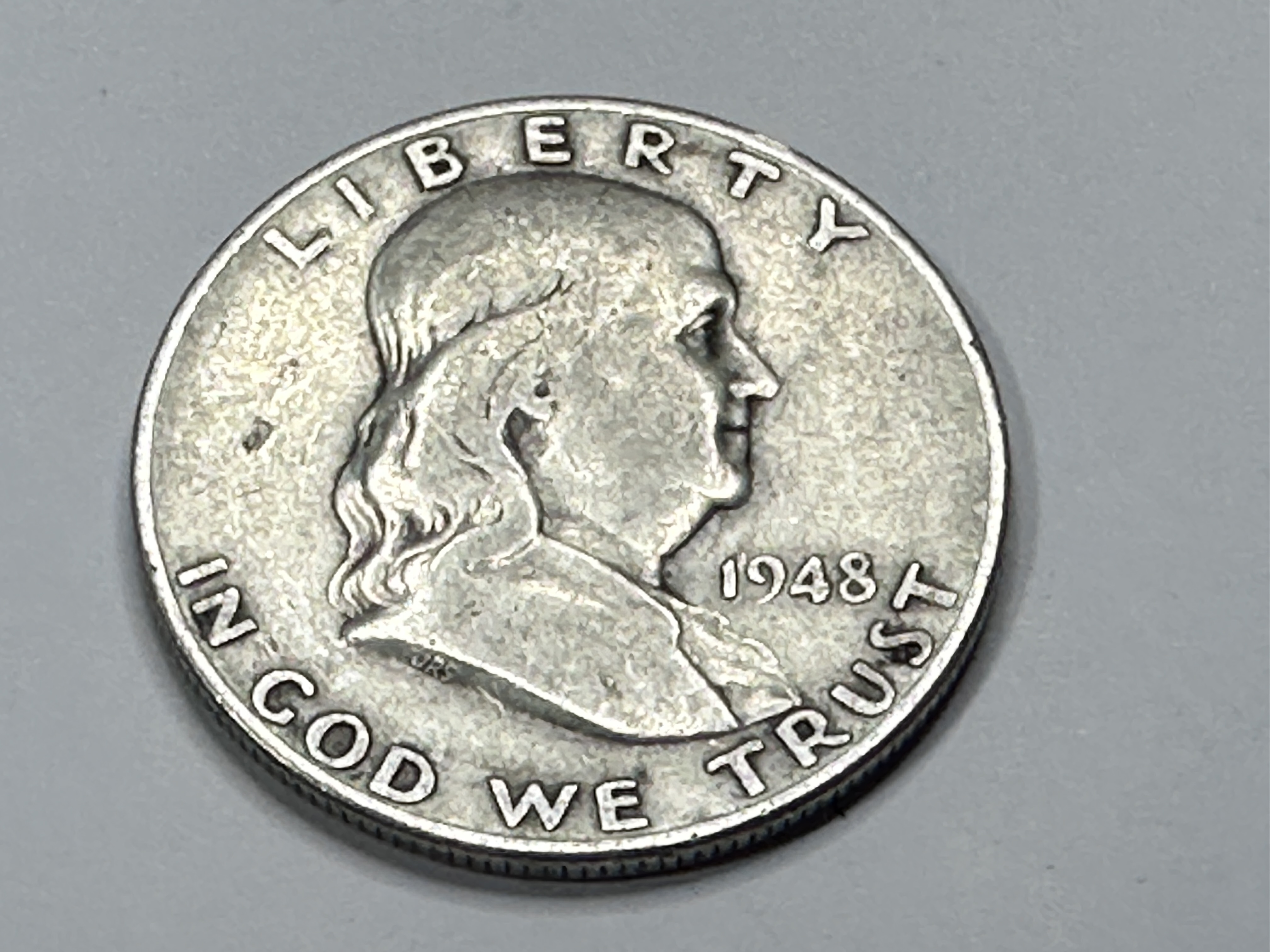 1948 "D" Denver Mint Franklin Half Dollar