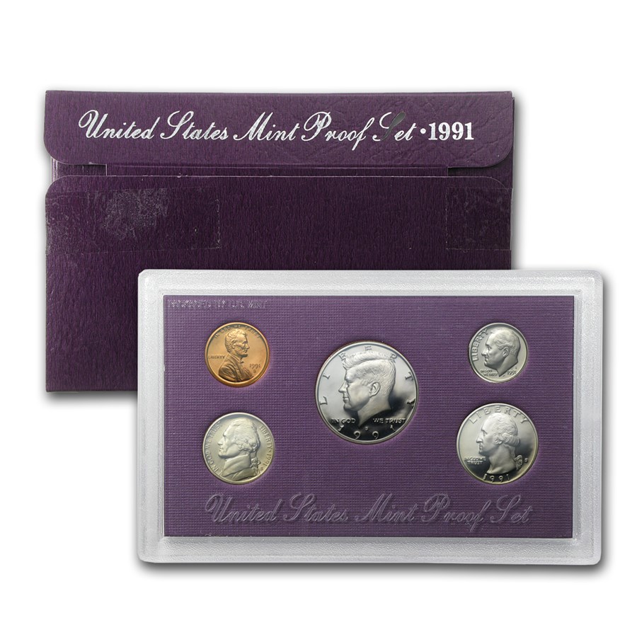 1991 US Mint PROOF SEt in OMP