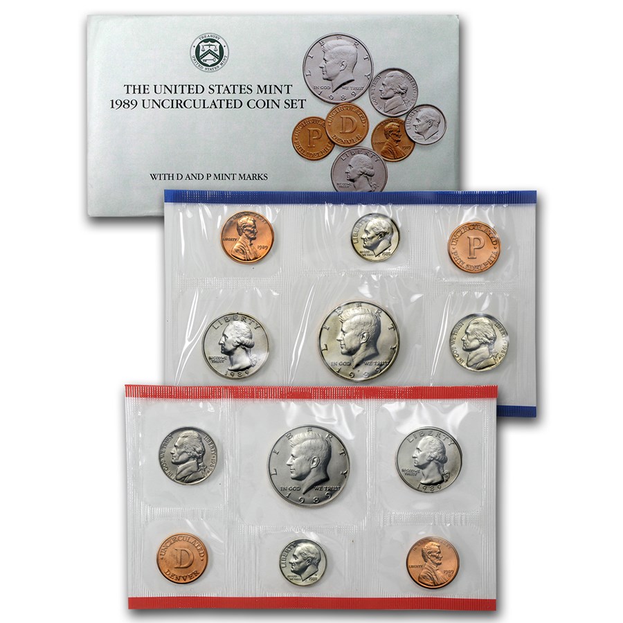 1989 US Mint Proof Set in OMP - P & D Sets