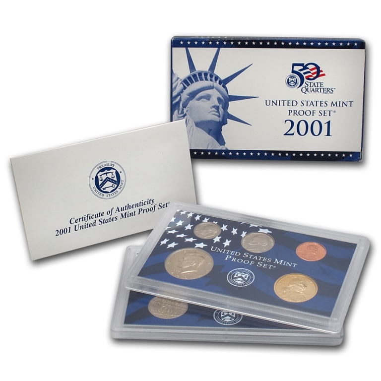 2001 US Mint PROOF Set in Original Mint Packaging -
