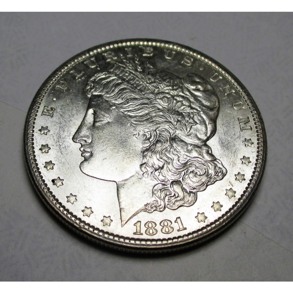1881 "S" San Francisco Mint- US Morgan Silver Dollar - Uncirculated Grade