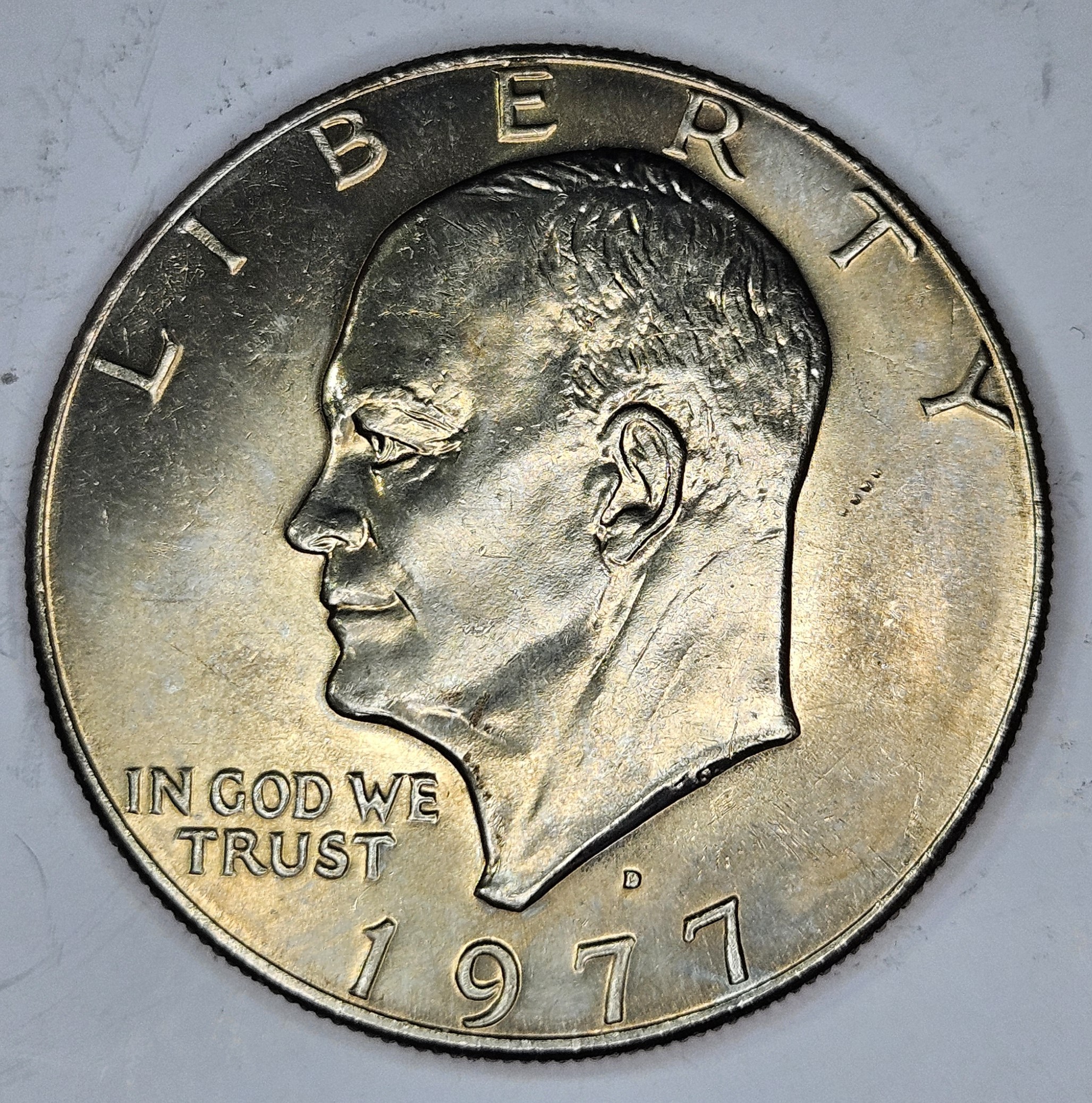 1977 Denver - "D" Mint EIsenhower Dollar-
