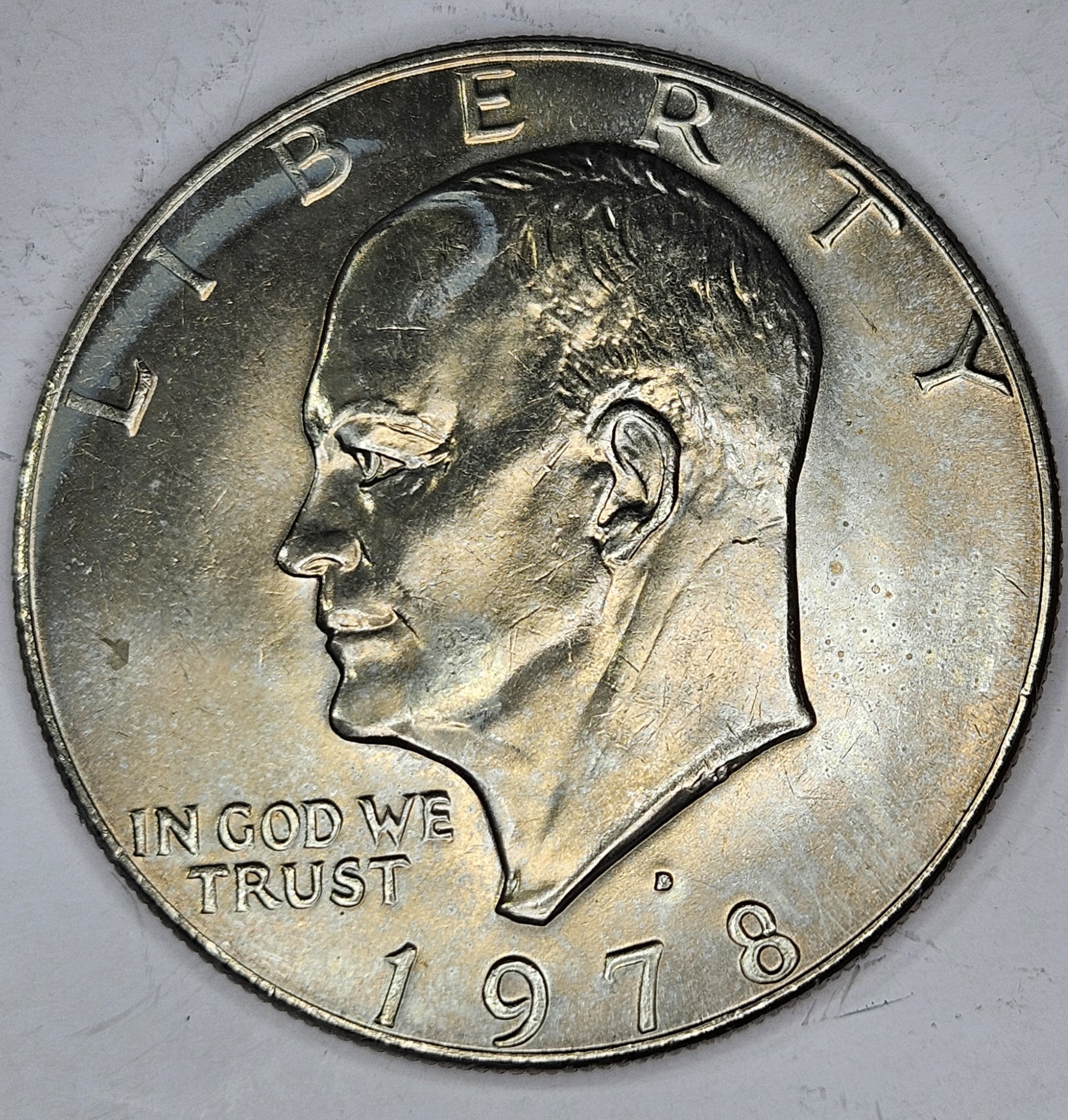 1978 "D" Denver Mint IKE Dollar