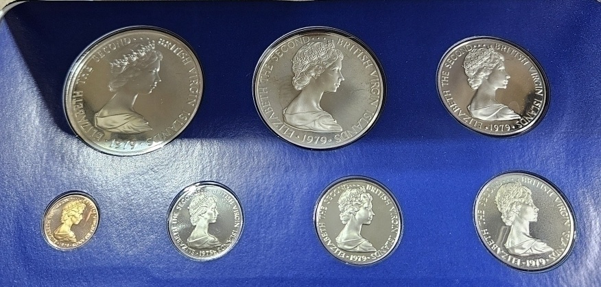 1979 British Virgin Islands Proof Set