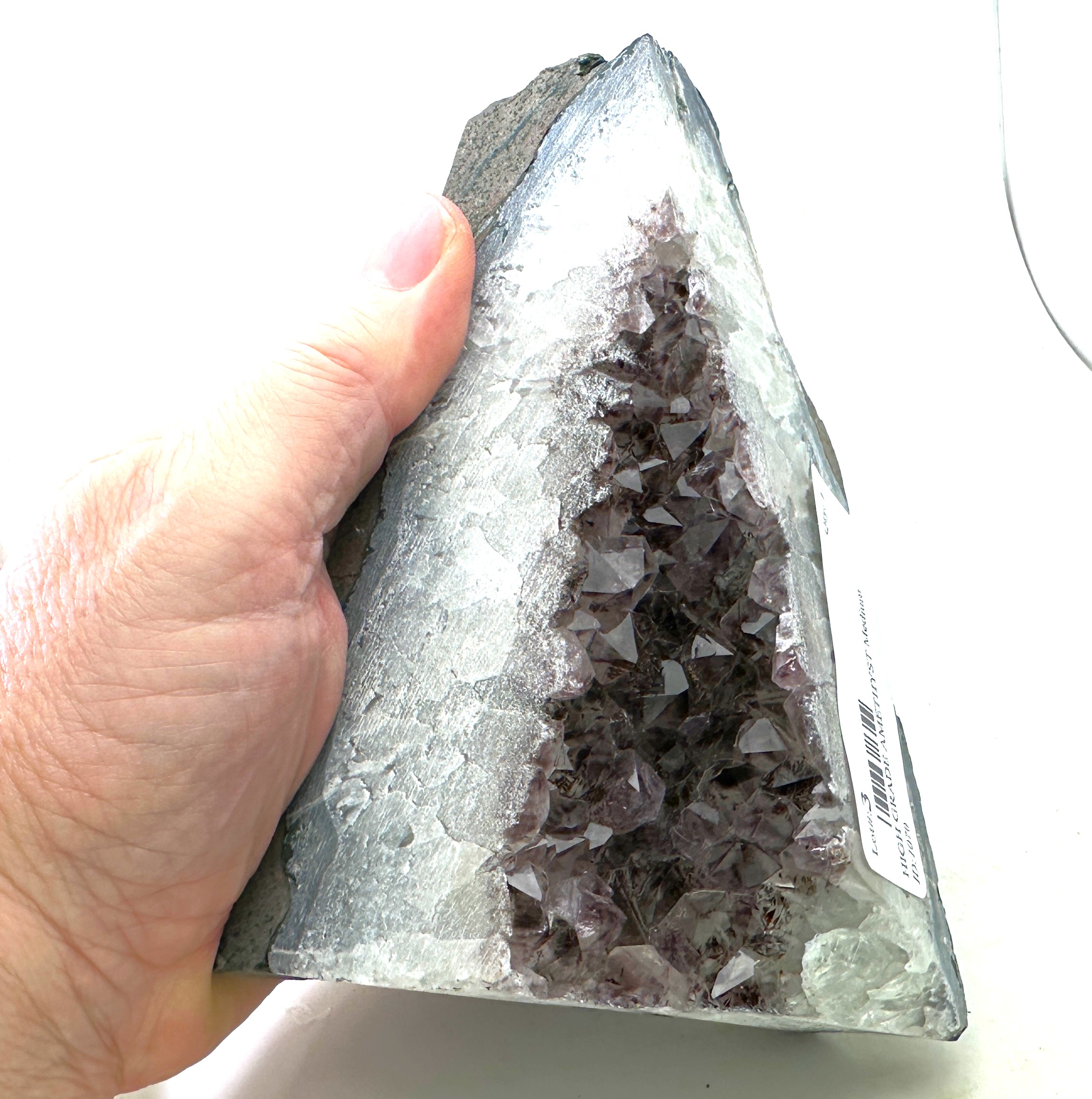 ~Special Amethyst Cathedral Tower w/ "Sharkstooth" Amethyst Crystals- Retail Comparison at $249.99 -  NO RESERVE!! LOW STARTING PRICE!