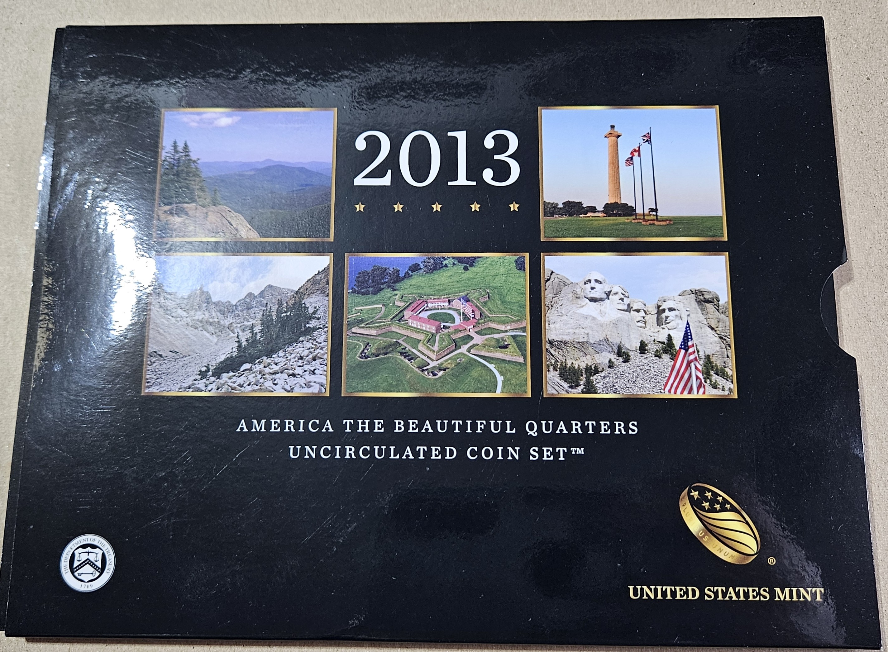 2013 America the Beautiful State Quarter Set in Original Mint Packing