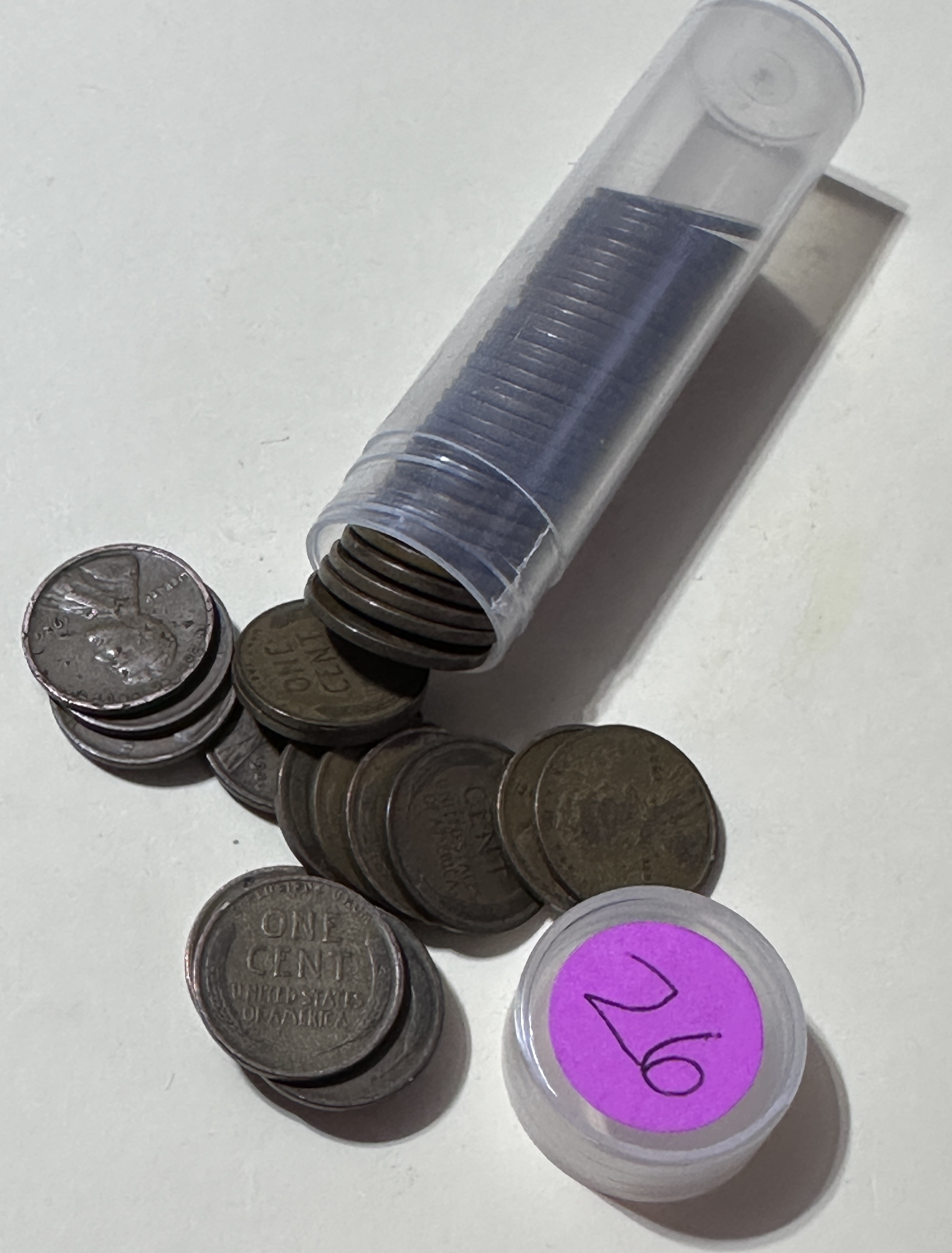 1926 P Dealer Roll of Lincoln Wheat Cents