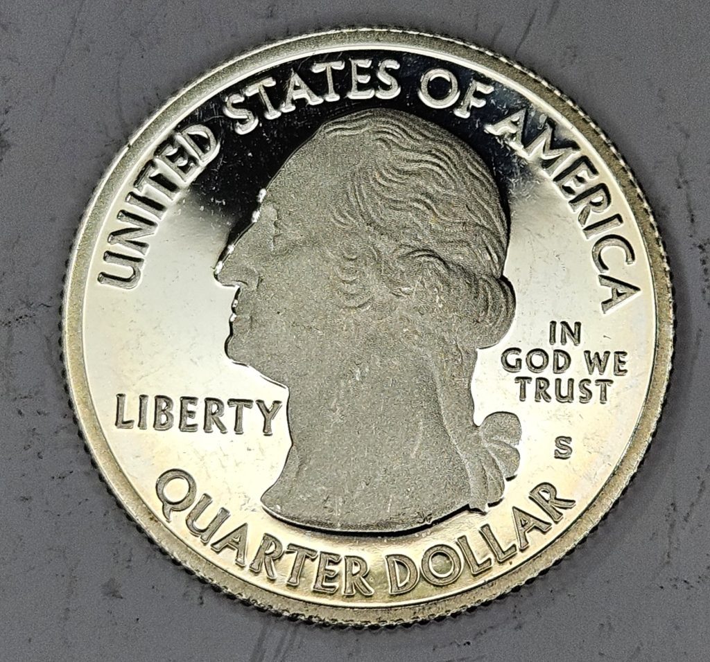 2015 S Silver Proof Quarter - Blue Ridge Parkway