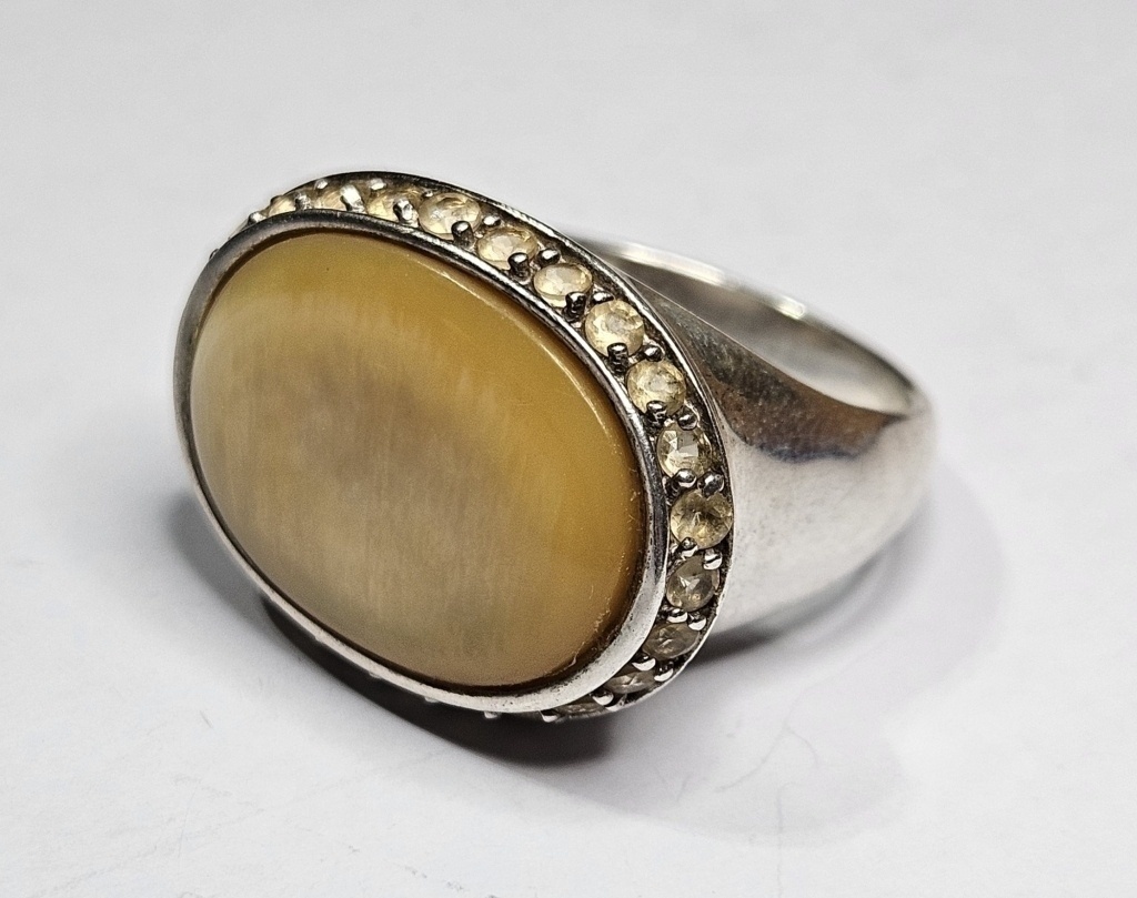 Sterling Silver Fashion Stone Ring
