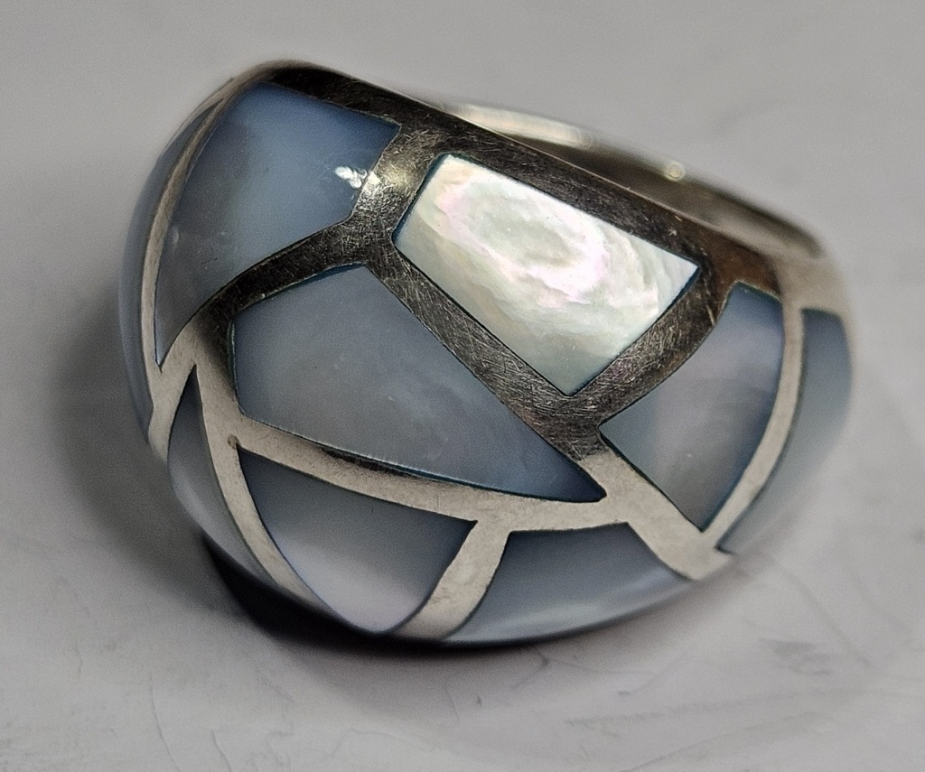 Fancy Dome Shape Chalcedony Ring