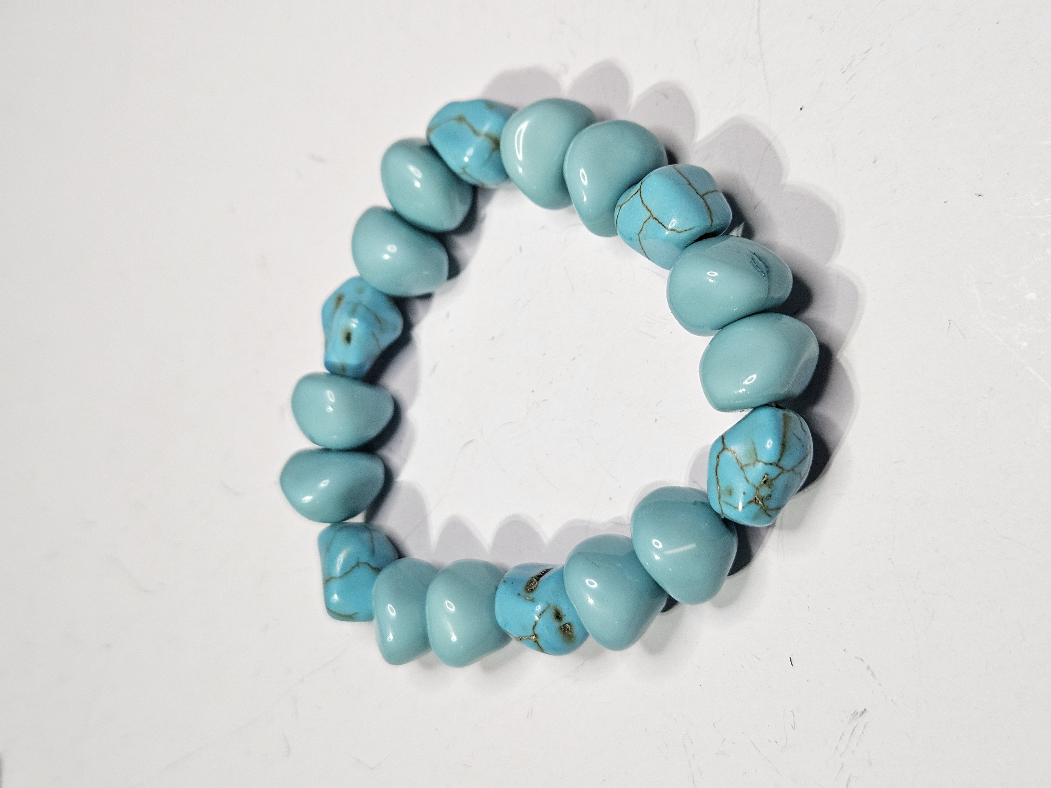 Fashion Turquoise Stretchy Bracelet