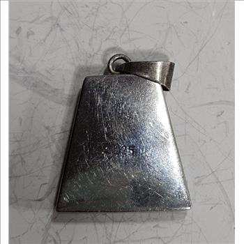 Sterling Aztec Design Pendant