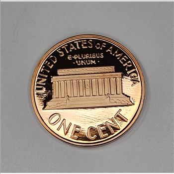 1987 s GEM PROOF Lamination Error Lincoln Cent