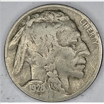 1928 P Buffalo Nickel
