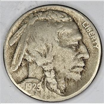 1929 S Buffalo Nickel