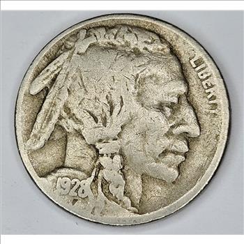 1928 S Buffalo Nickel