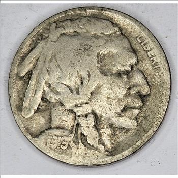 1919 P Buffalo Nickel