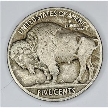 1916 F-VF Grade Buffalo Nickel