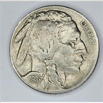 1937 P Buffalo Nickel