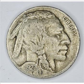 1927 P Buffalo Nickel