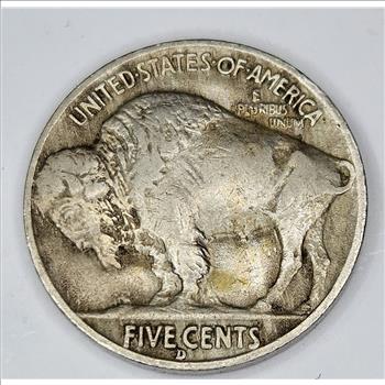 1938 D VF Grade Buffalo Nickel