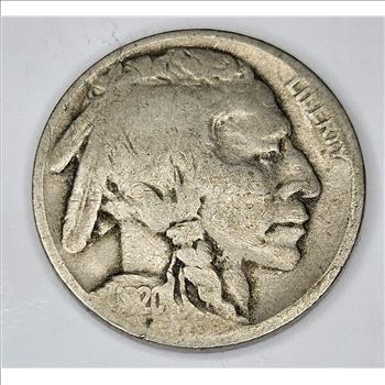1920 VG-Fine Grade Buffalo Nickel
