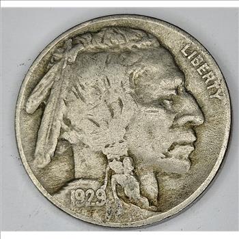 1929 P Buffalo Nickel