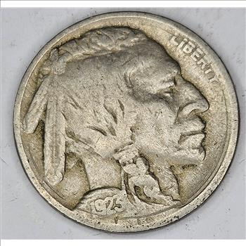 1923 Double Die Stamp Rim Buffalo Nickel