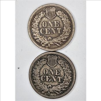 1861-1863 Civil War Era Indian Head Cents