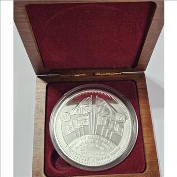 America's Liberty Fleet FIVE ounce Silver Round in Presentation Case