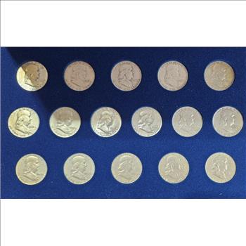 The American Historical Society - Franklin Half Dollar Date in Presentation Case w/ COA