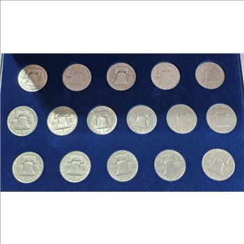 The American Historical Society - Franklin Half Dollar Date in Presentation Case w/ COA
