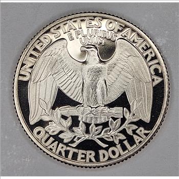 1986 S Gem Proof Washington Quarter 