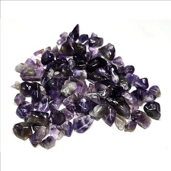 27.12 grams - 135.5 tcw. Natural Amethyst Tumbled Chips